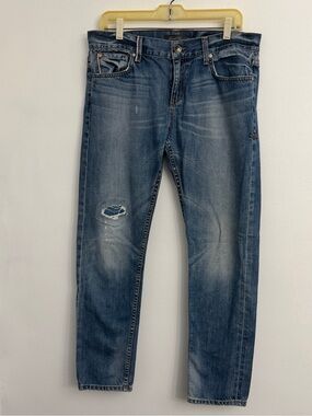Anthropologie Level 99 Relaxed Lily Women's Straight Leg Jean Sz 29